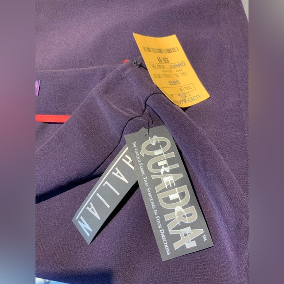 Thalian wool blend plum skirt size 4 BNWT - Picture 6 of 7